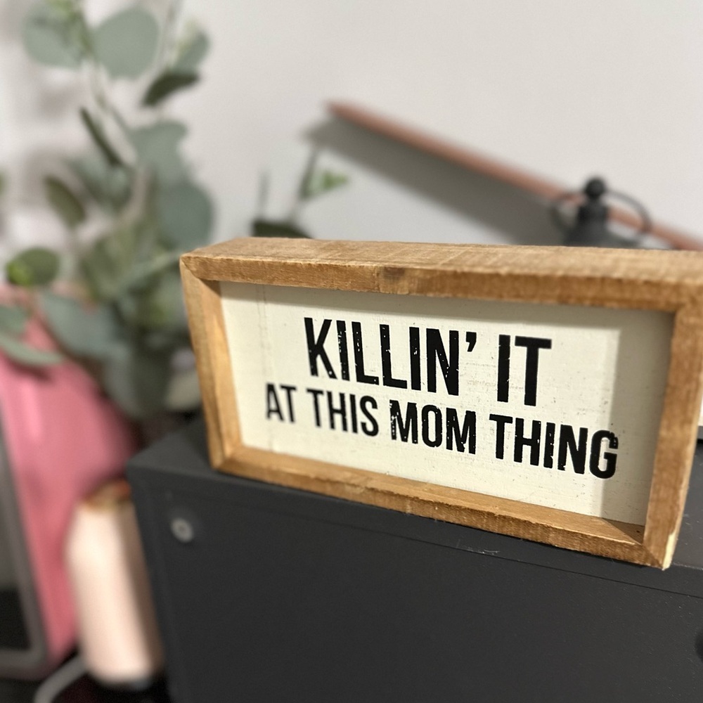 Primitive Kathy Wooden Decor Sign